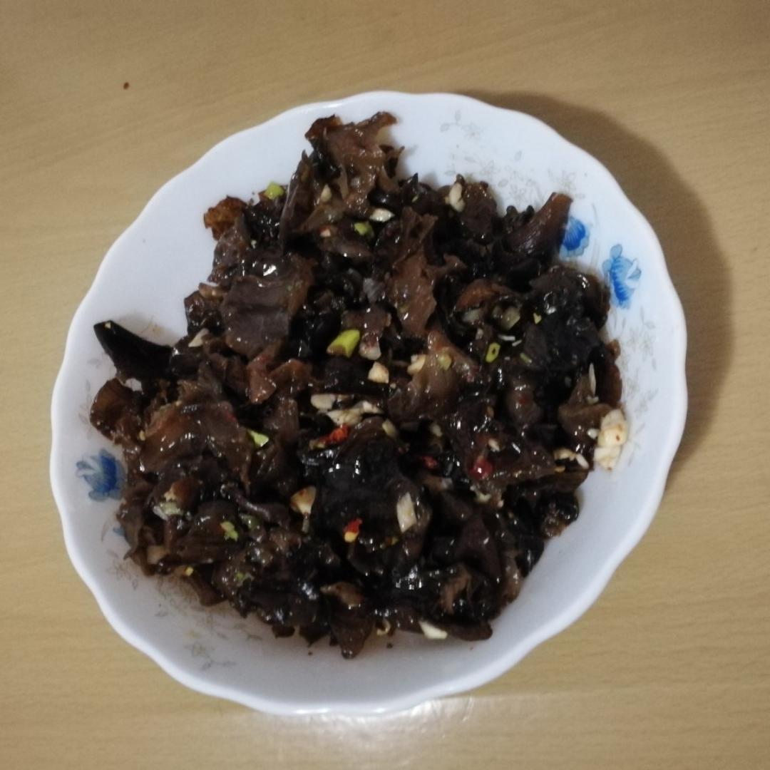 爽口拌木耳