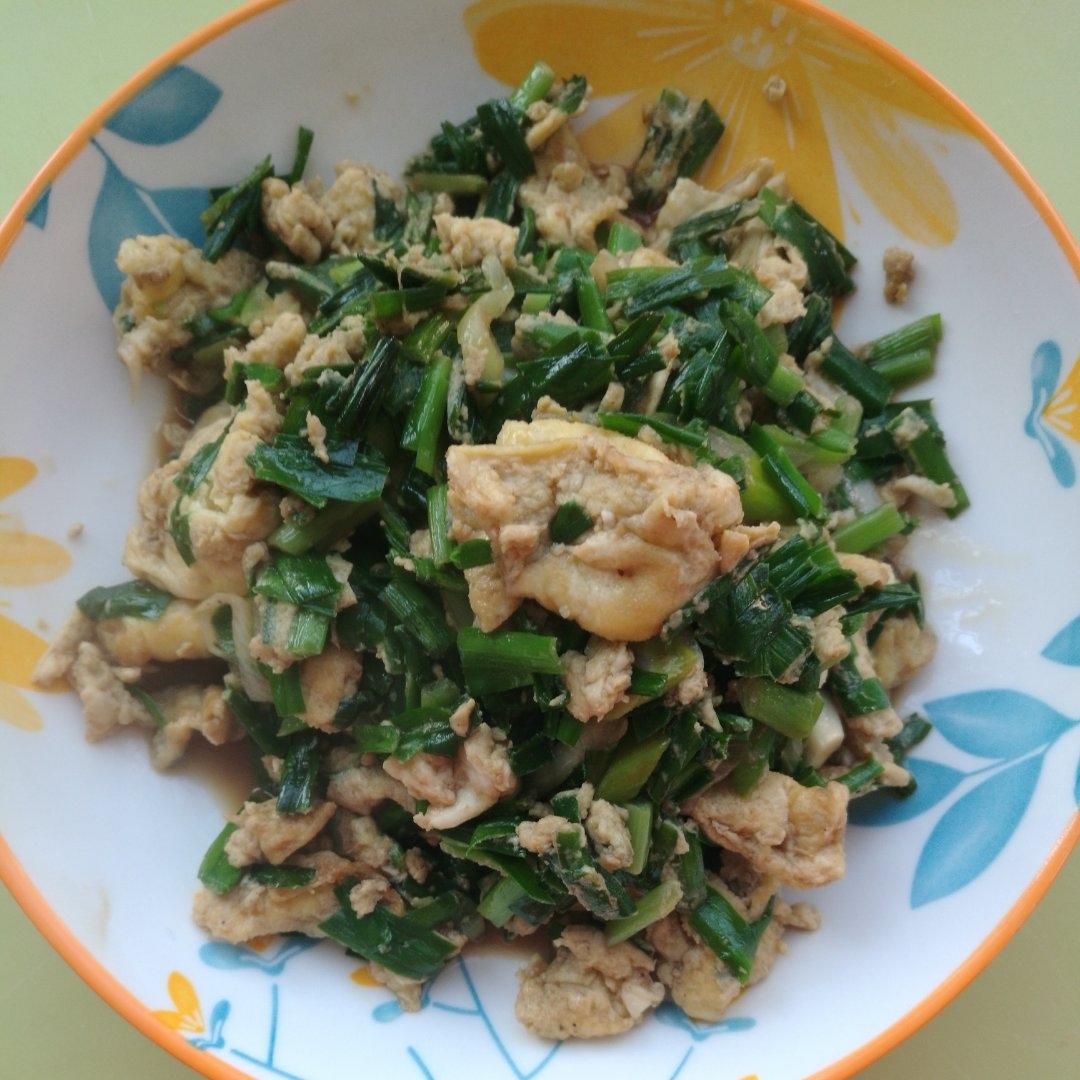 韭菜炒鸡蛋