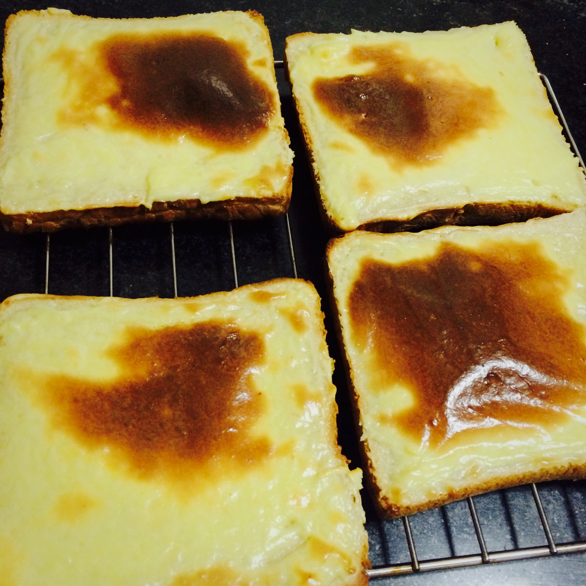 乳酪厚片（消耗吐司，奶油奶酪）