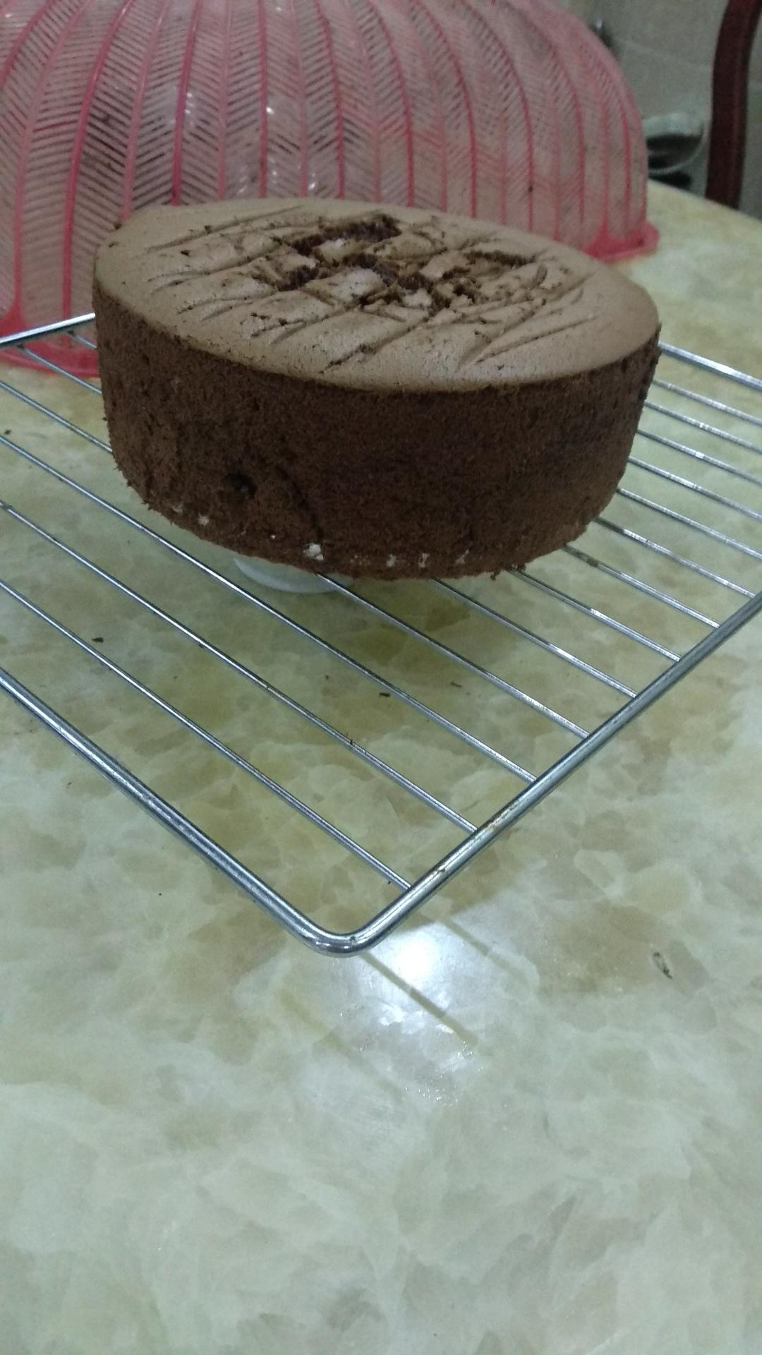 巧克力戚风蛋糕