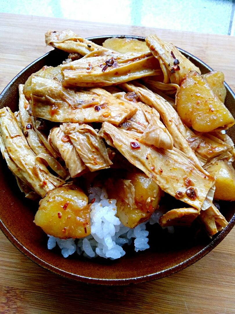 土豆腐竹