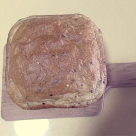 蜂蜜燕麦吐司--面包机版