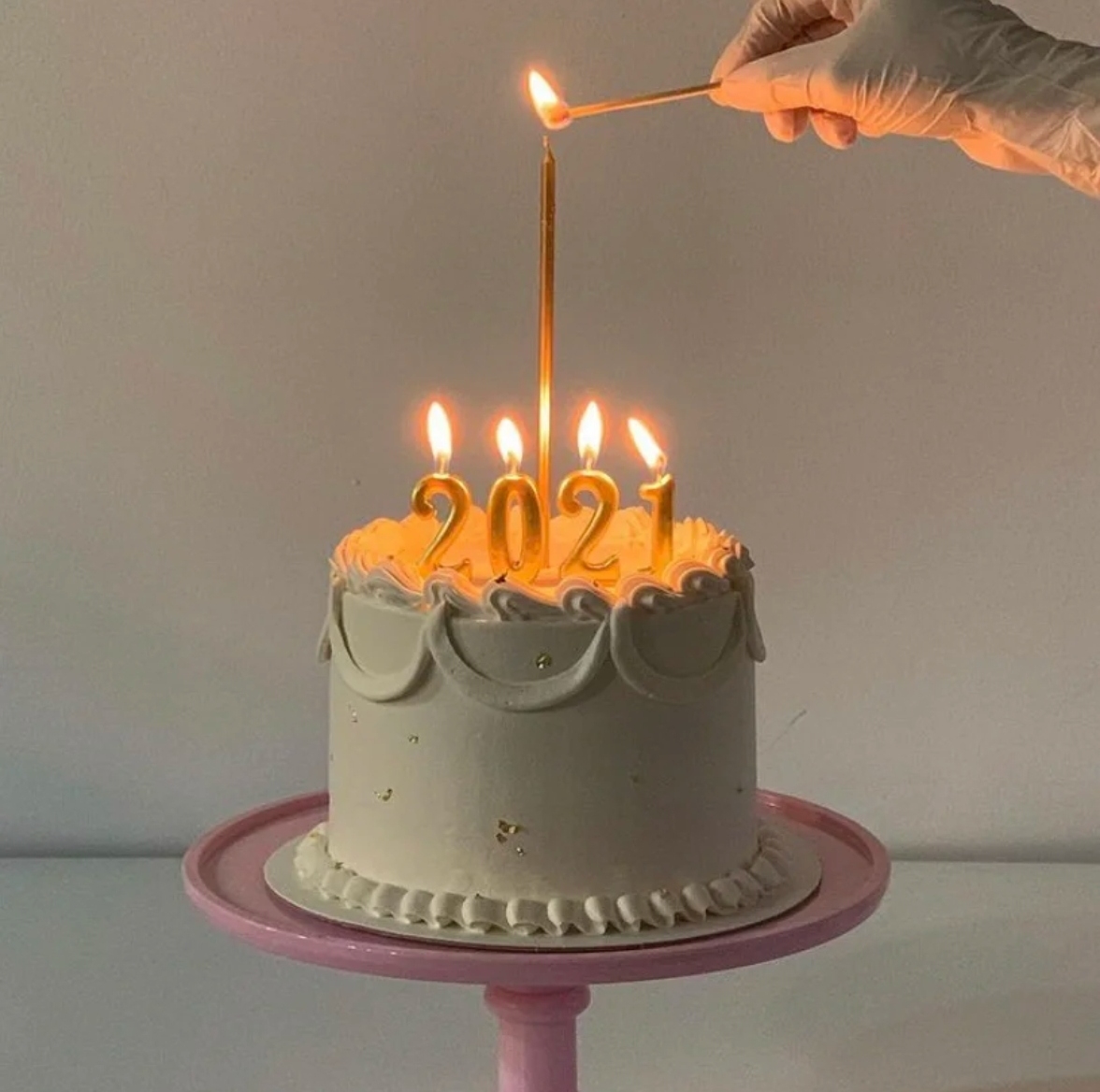 2021新年蛋糕🎉跨年蛋糕集锦的做法 步骤7