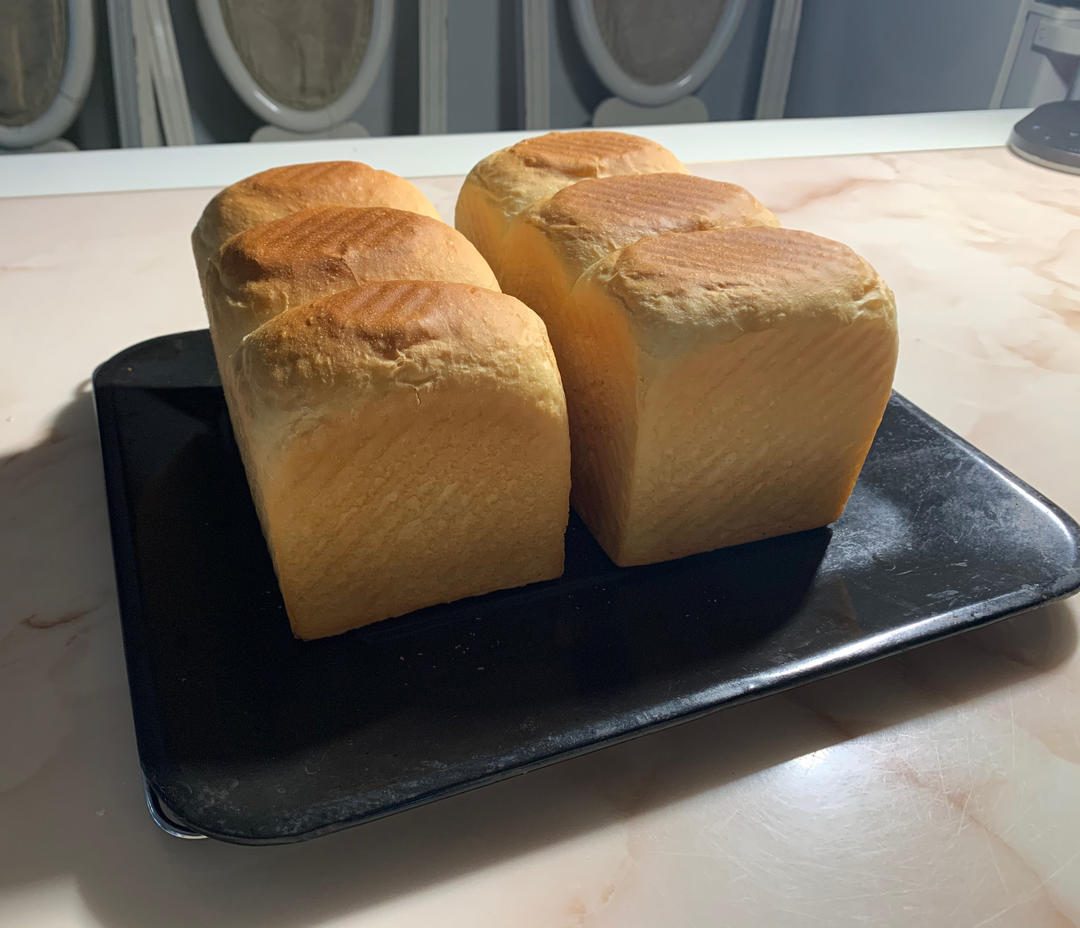 夺命软吐司(๑´ڡ`๑)超软拉丝极速方便的一次发酵吐司