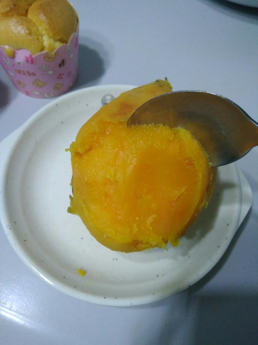 烤地瓜（烤箱初试）