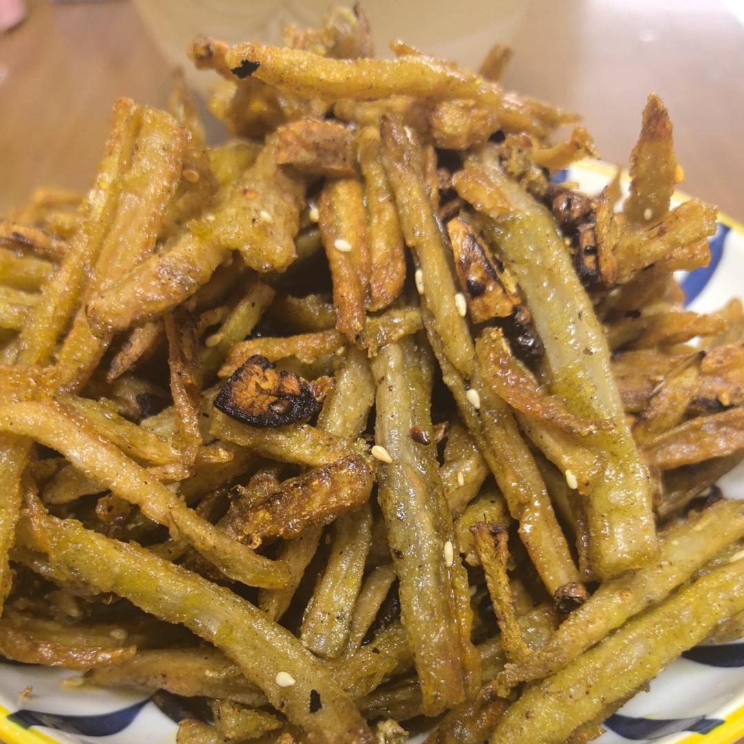 干煸藕条(好脆好脆)