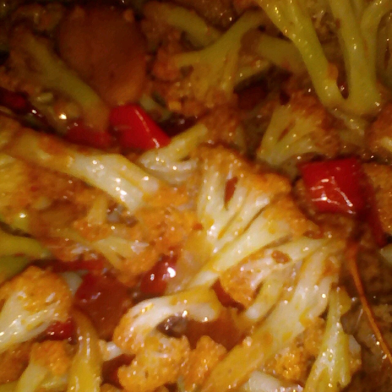 很“浪费”米饭的家常菜之一-------干锅菜花