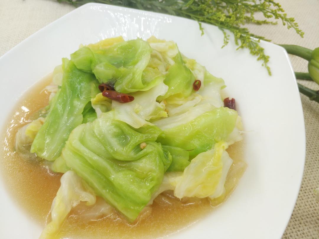 湖北楚洪做的蚝油手撕包菜