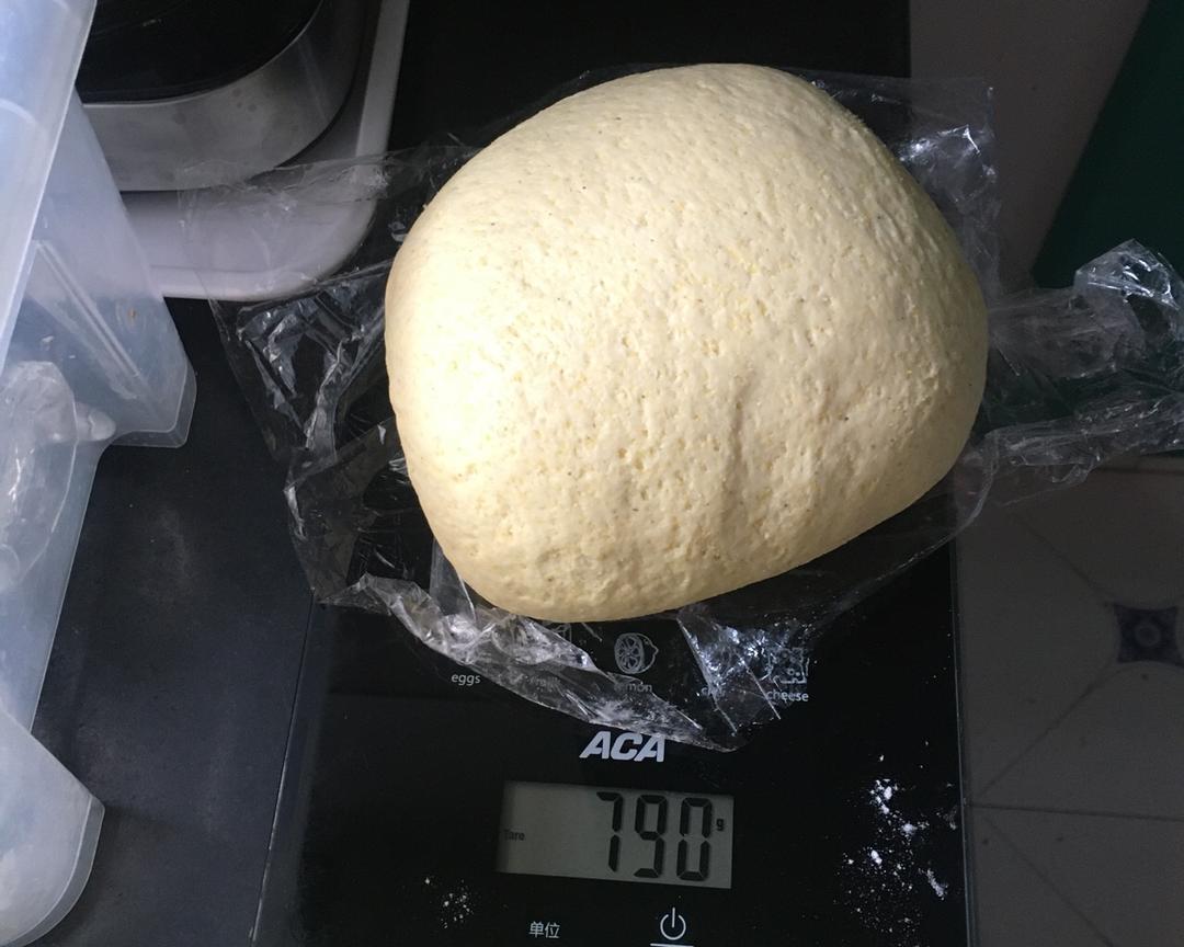 纯奶手撕吐司的做法 步骤1