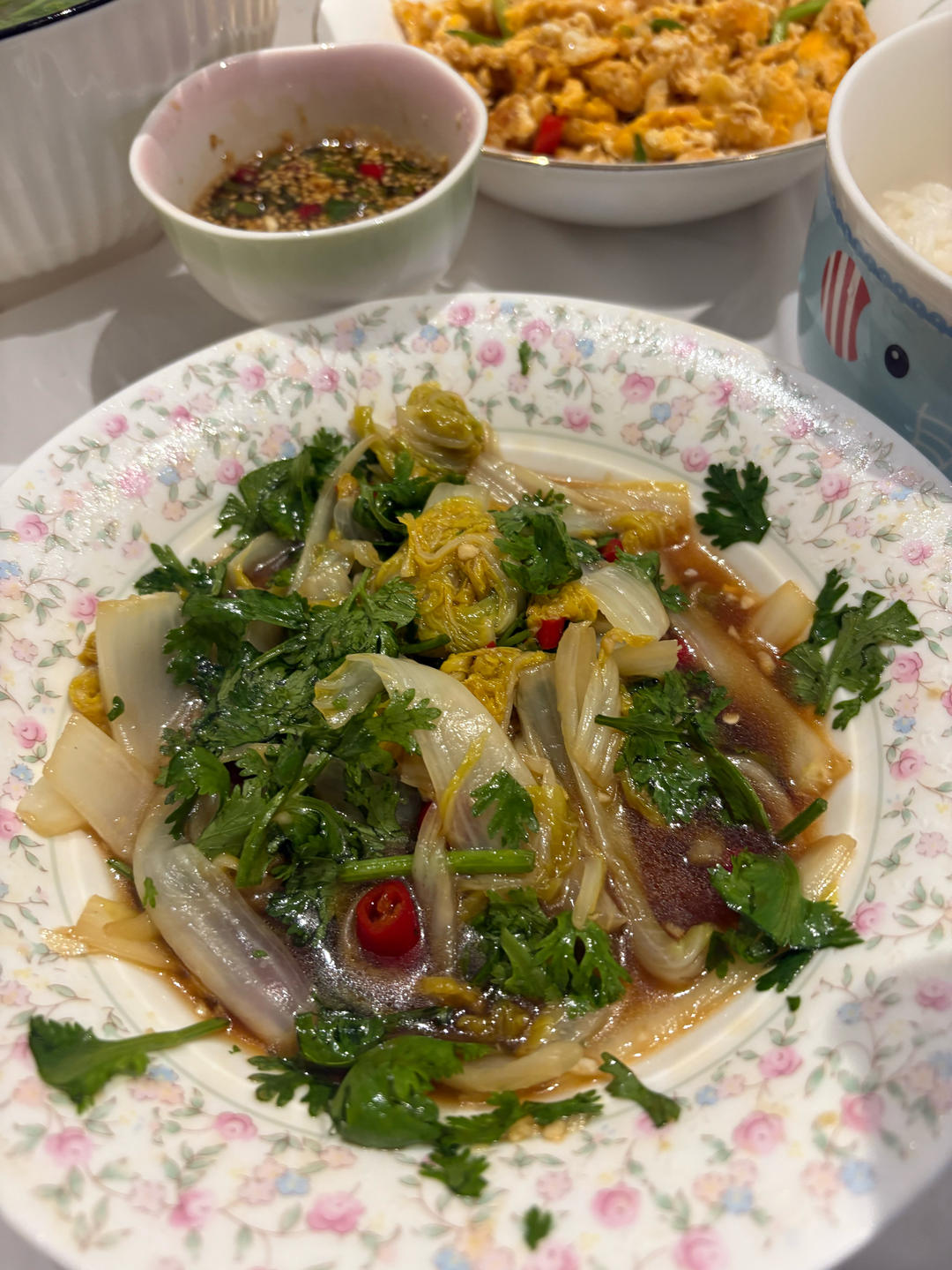 凉拌娃娃菜