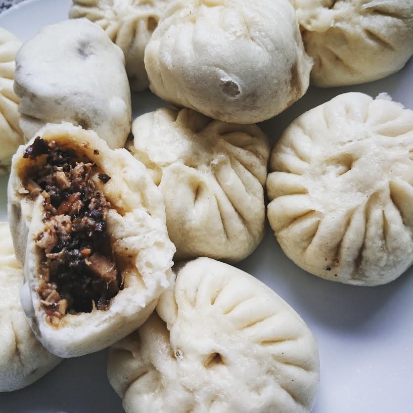 打盹的珊妮做的卤肉包