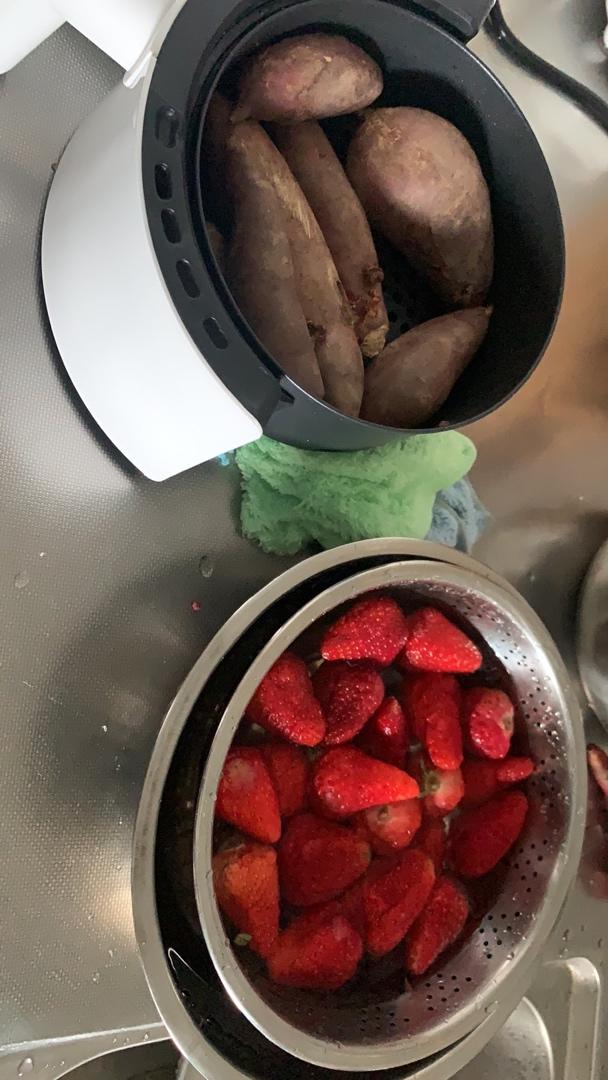 空气炸锅烤地瓜