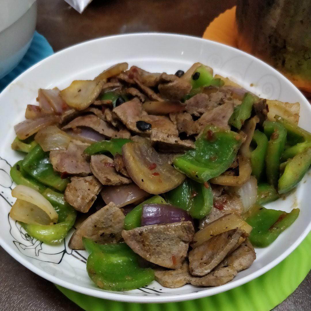 嫩炒猪肝