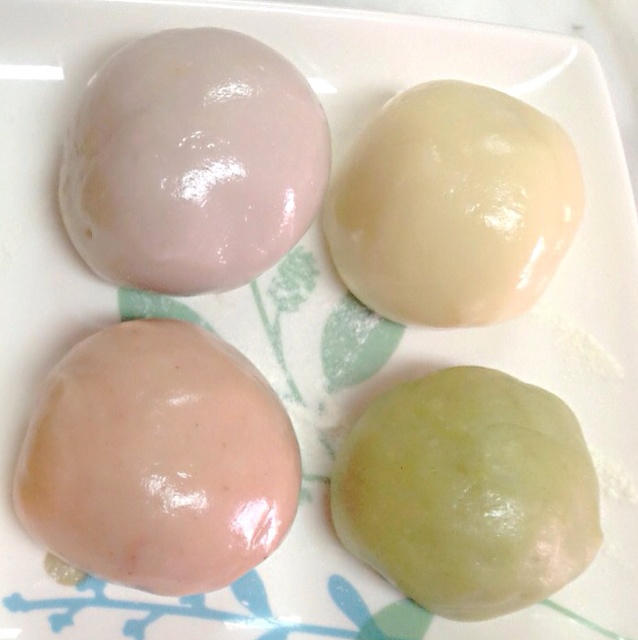 四色冰皮月饼