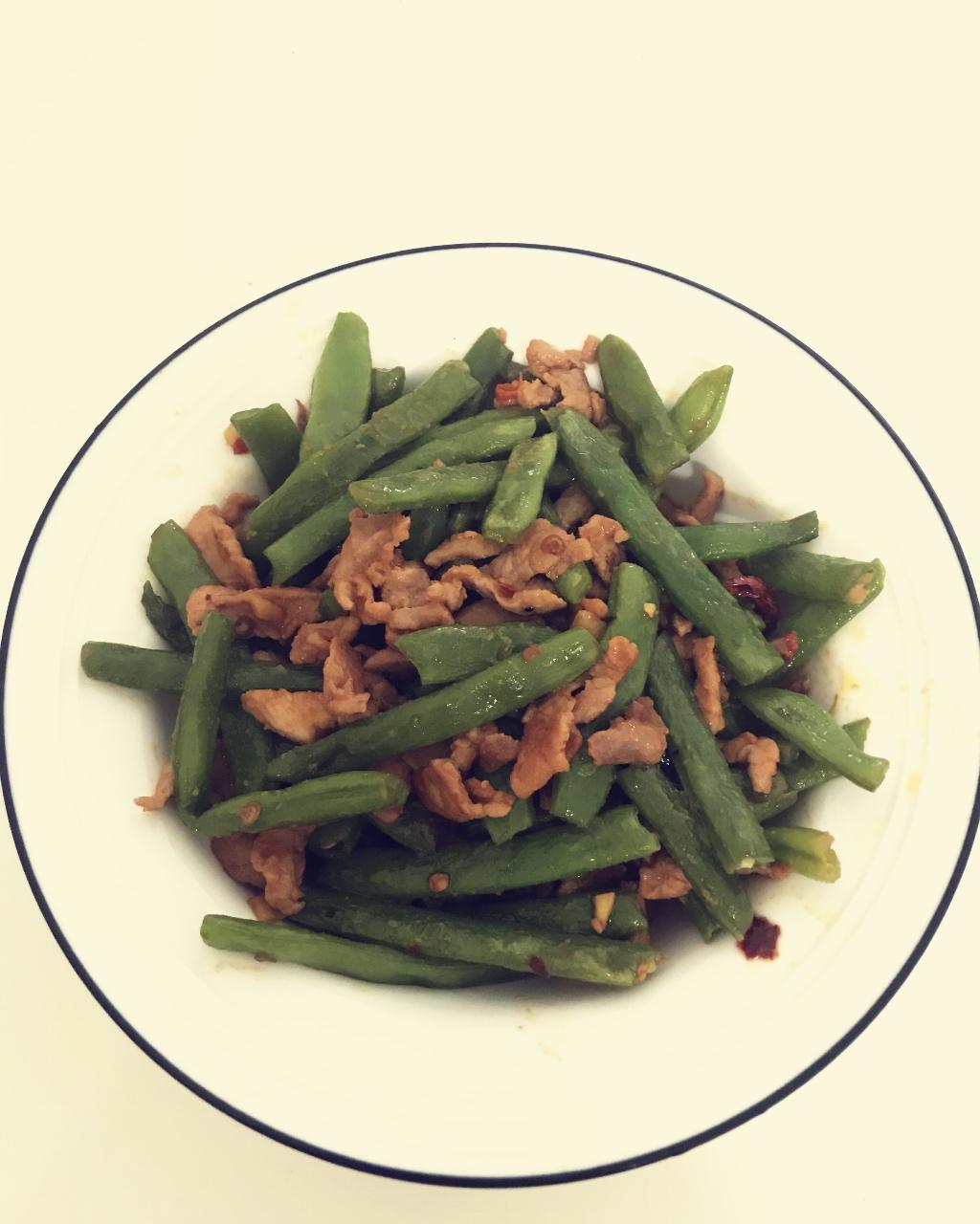 四季豆炒肉