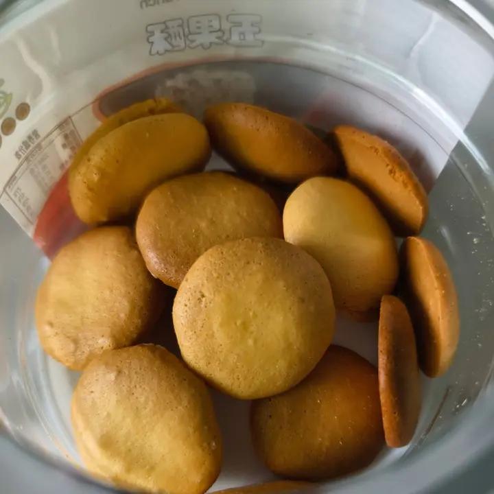 无黄油！蛋黄小饼干