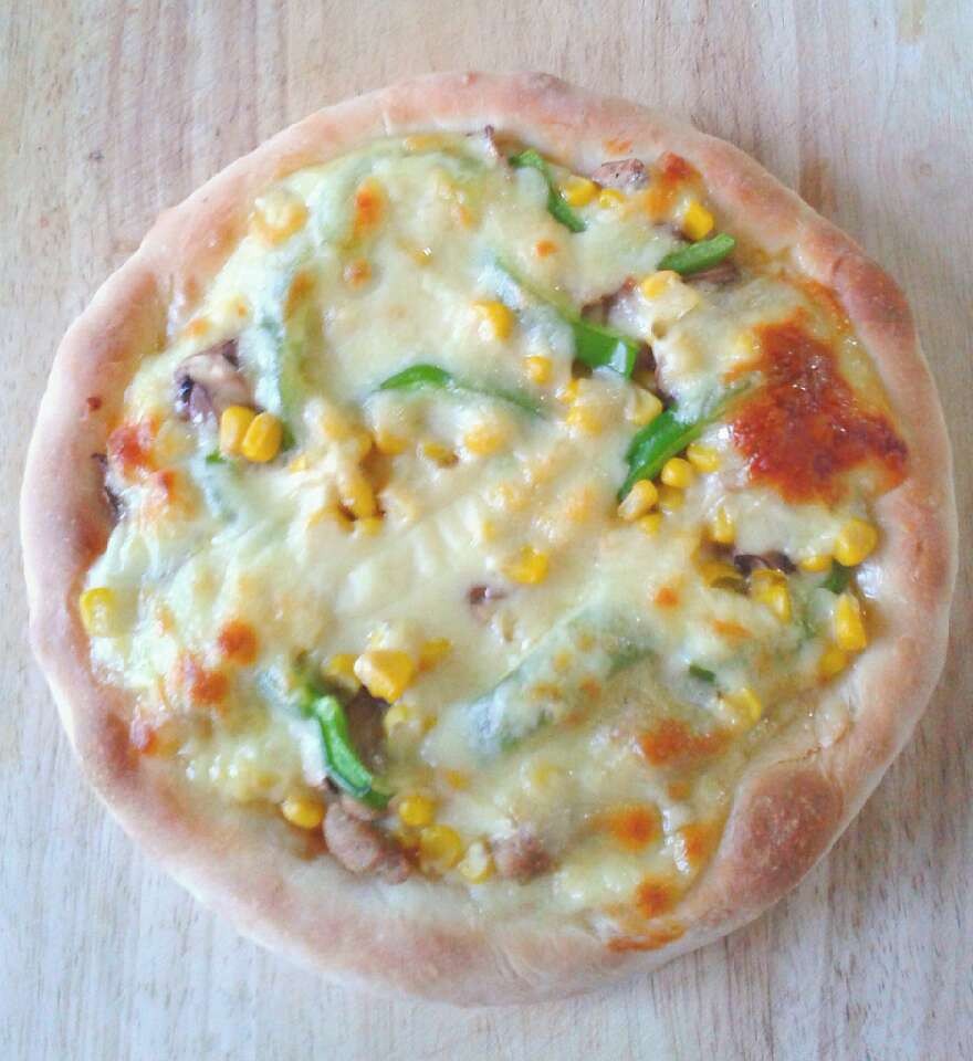 金枪鱼火腿pizza