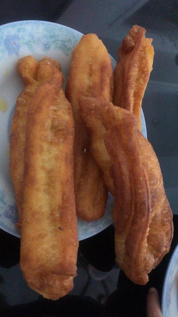 自制无泡打粉油条