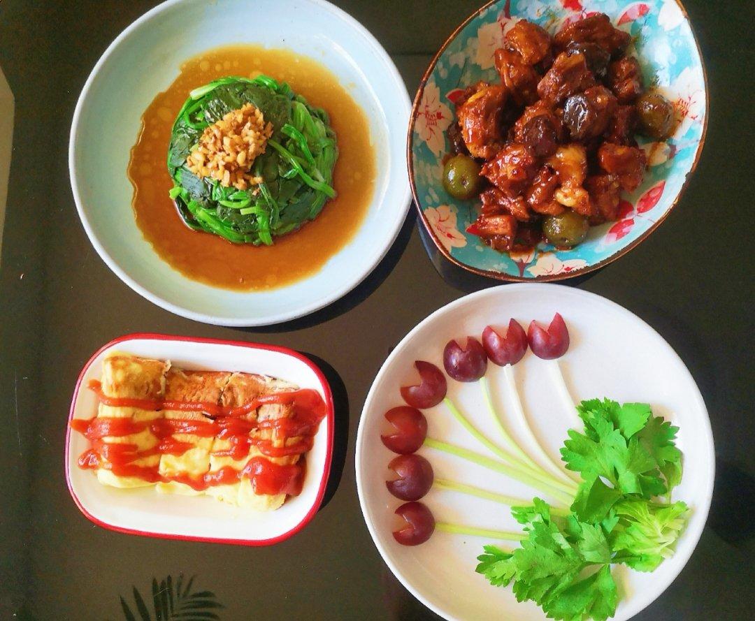 剩面条华丽变身早餐煎饼