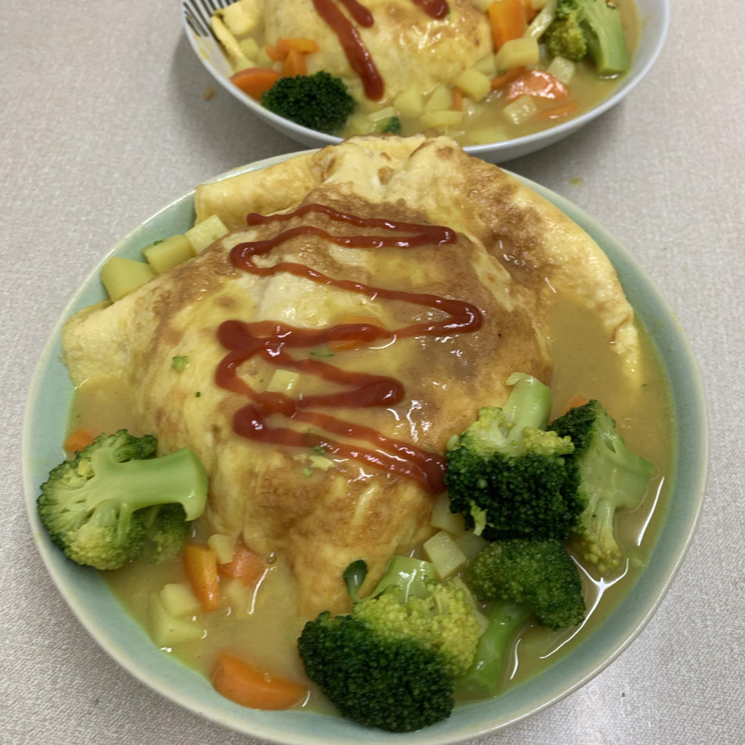 这是头牌了丨好吃的飞起来～🍛咖喱蛋包饭