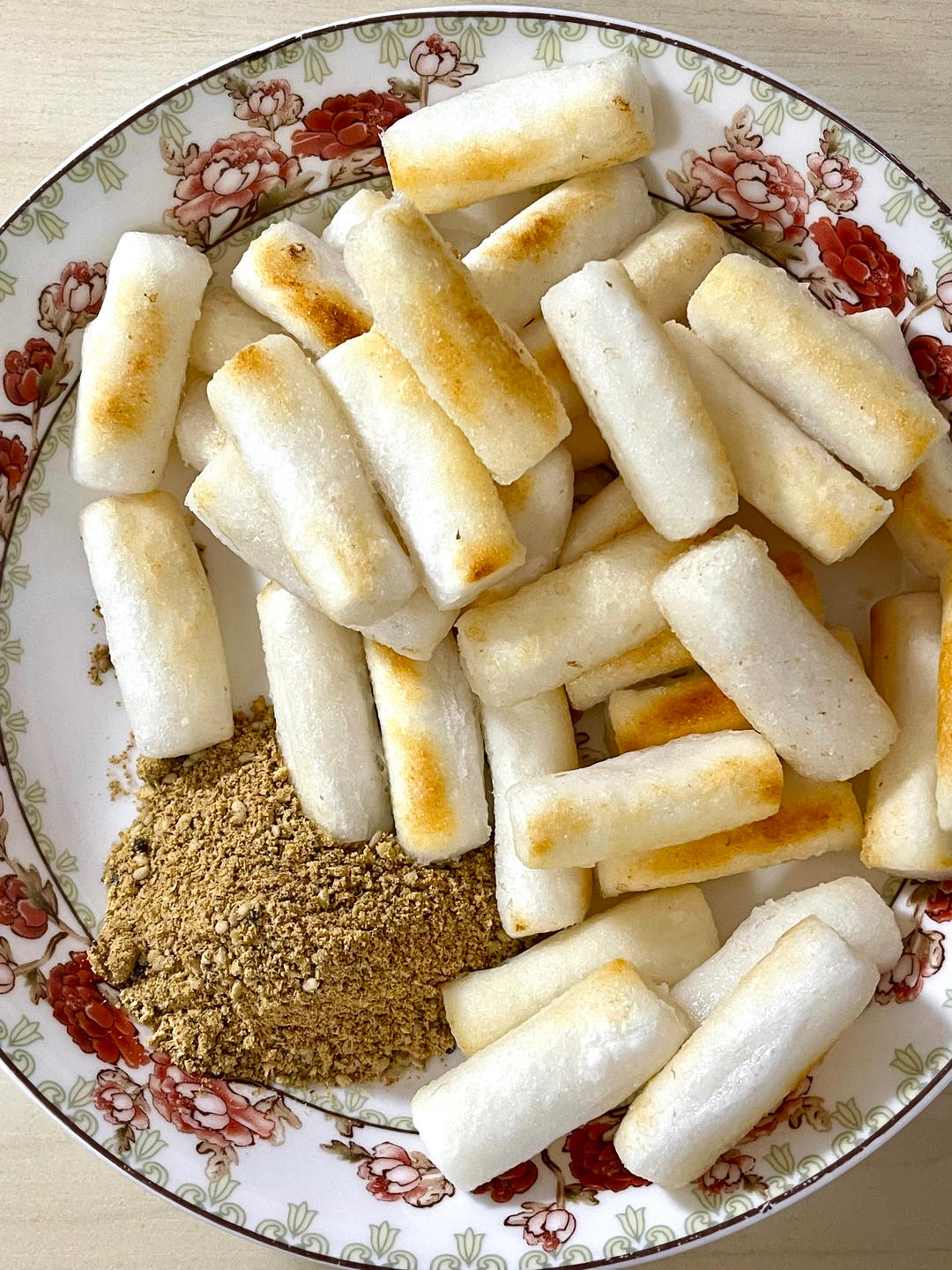 简单三步炸年糕