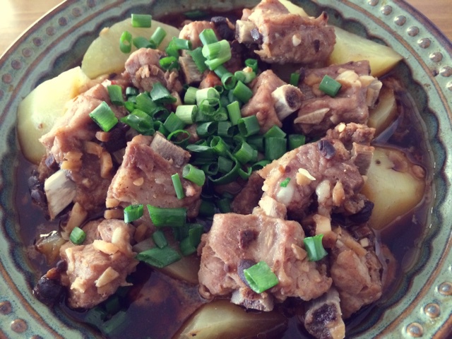 豉椒蒸土豆排骨