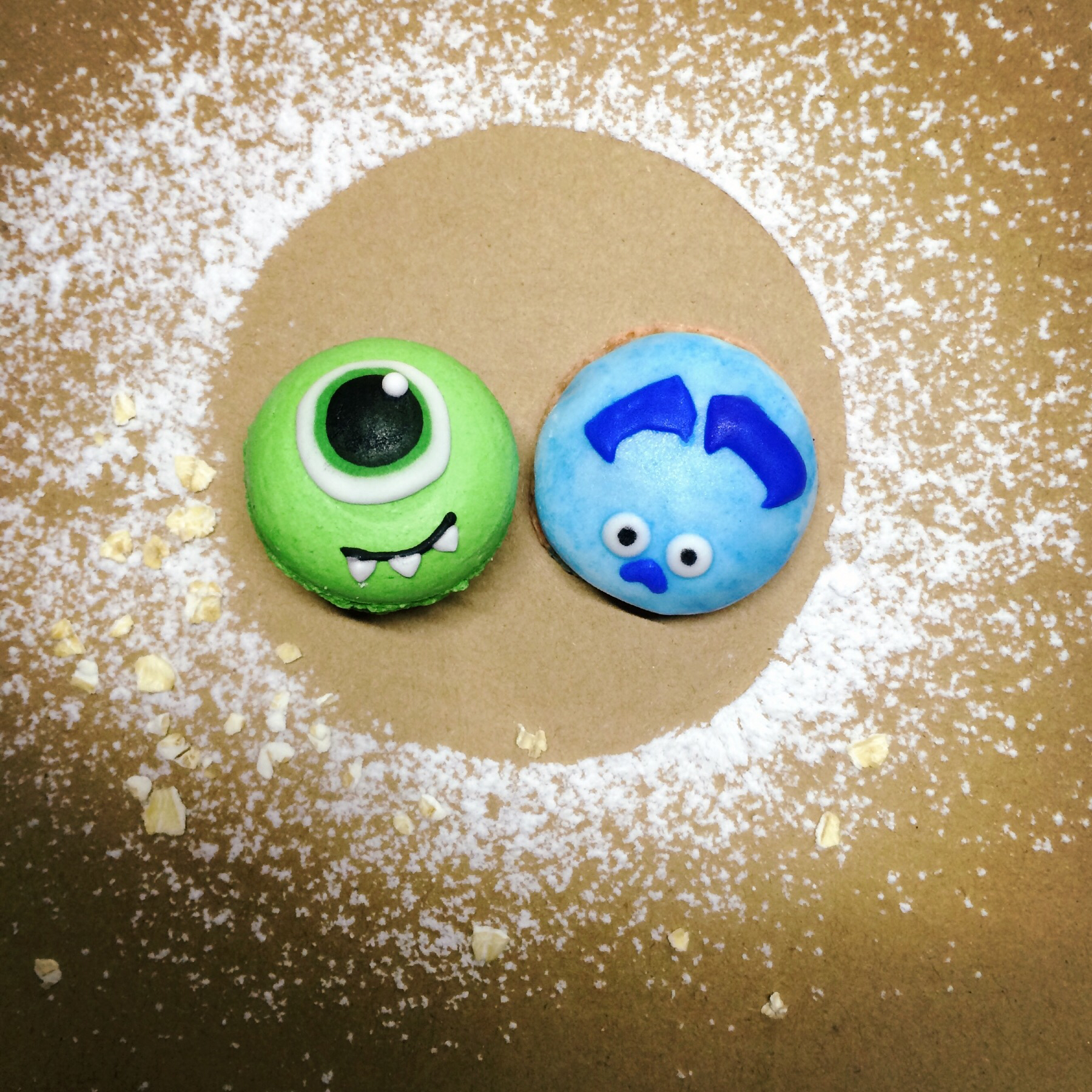 马卡龙(杏仁蛋白糖饼)