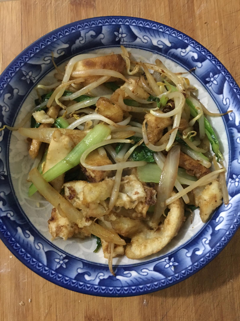 老北京素炒饼(肉炒饼)