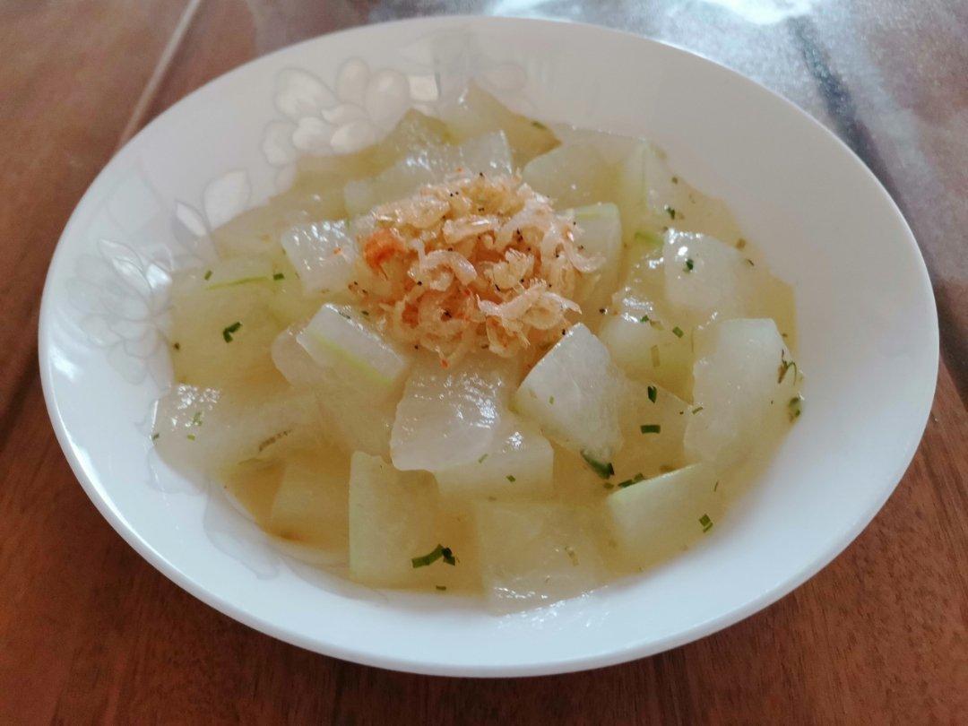 清炒冬瓜虾皮