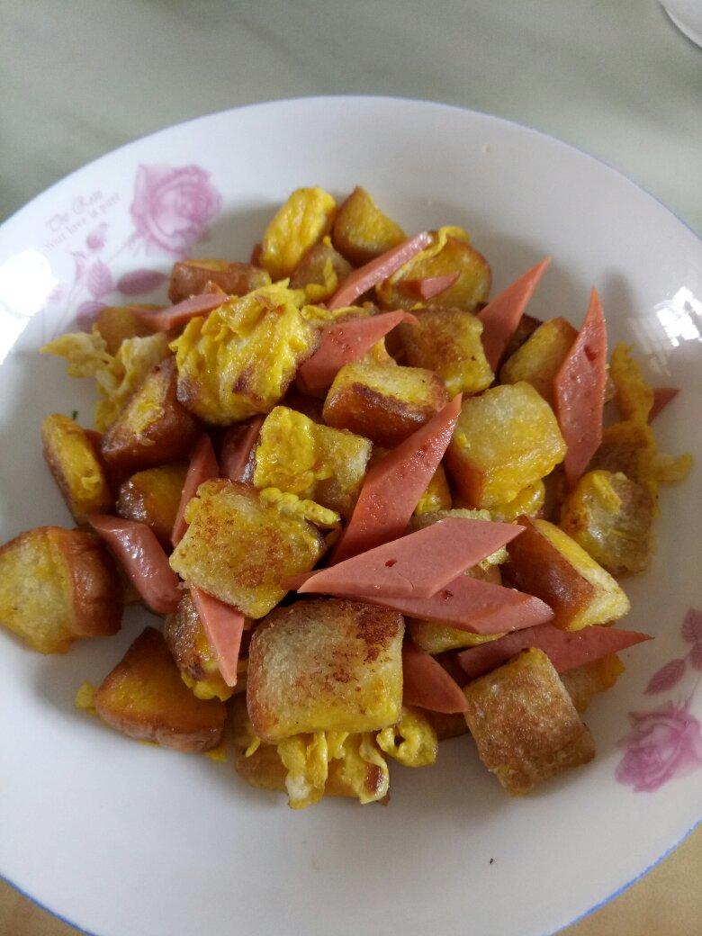炒面包片