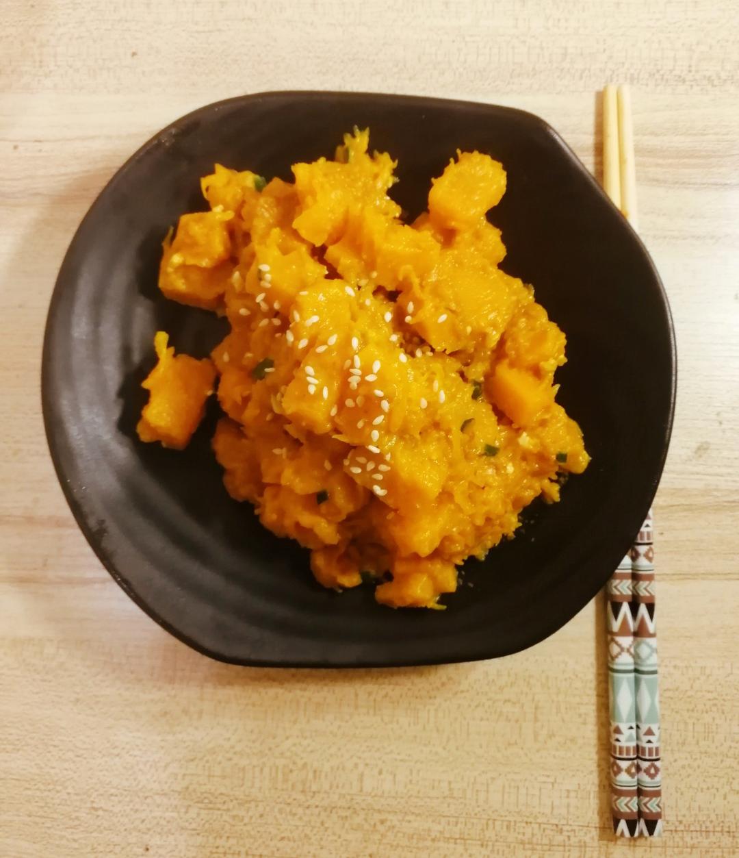 咸蛋黄炒南瓜
