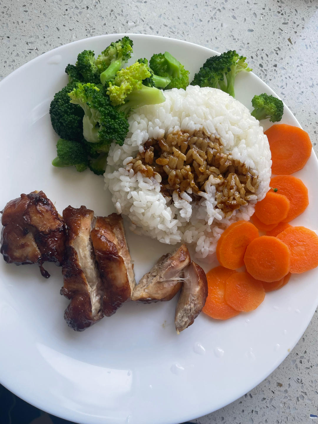 照烧鸡腿饭