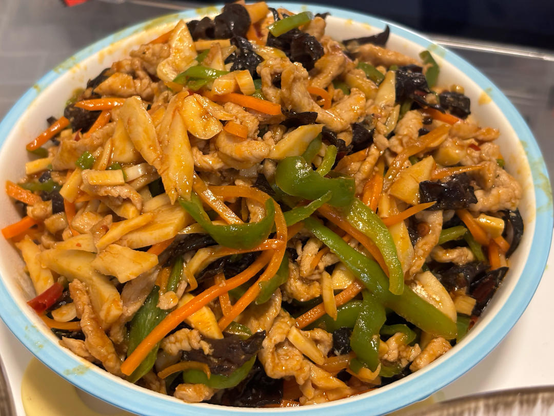 超级下饭鱼香肉丝（不辣版）