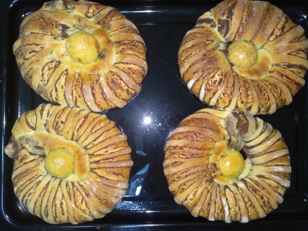 简单易学的红豆沙面包圈