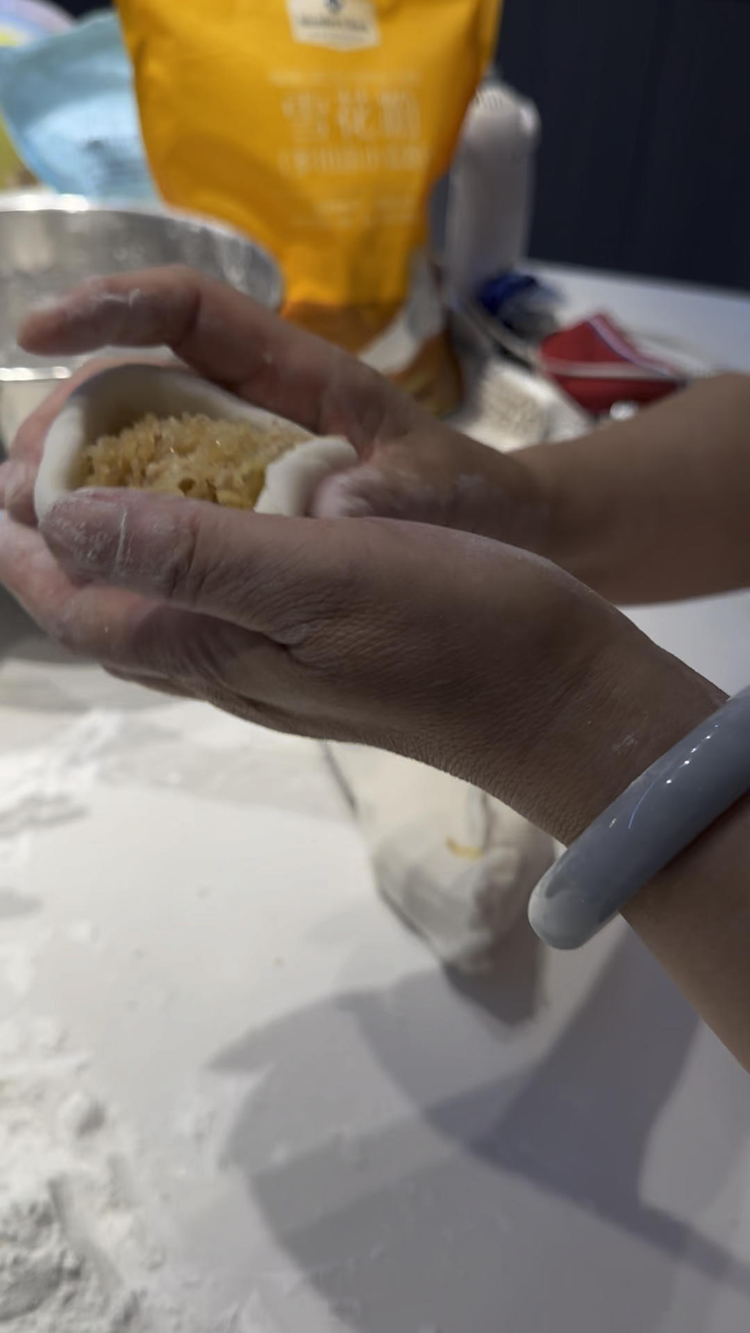 纯奶手撕吐司的做法 步骤1