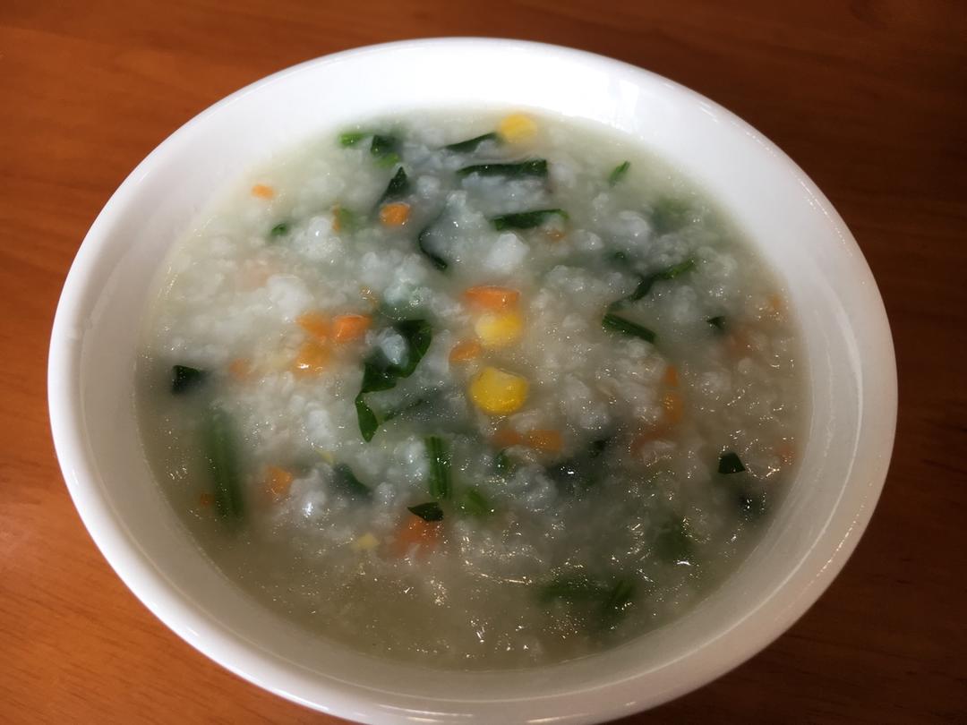 五彩素营养粥