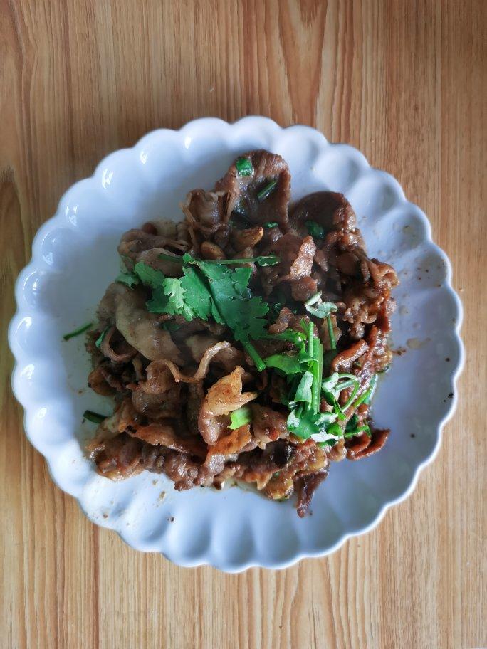 孜然羊肉片