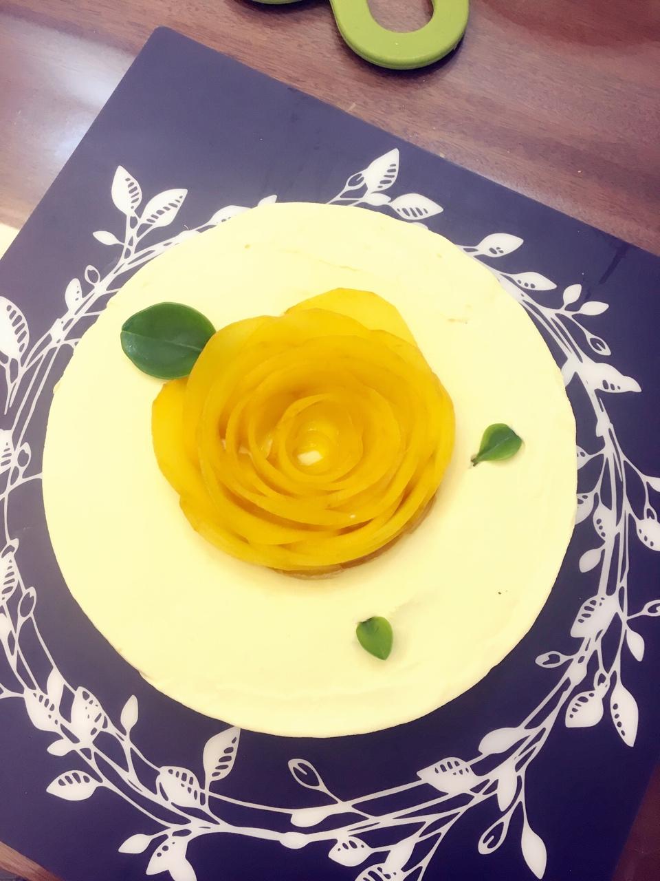 芒果慕斯蛋糕🍰（8寸）