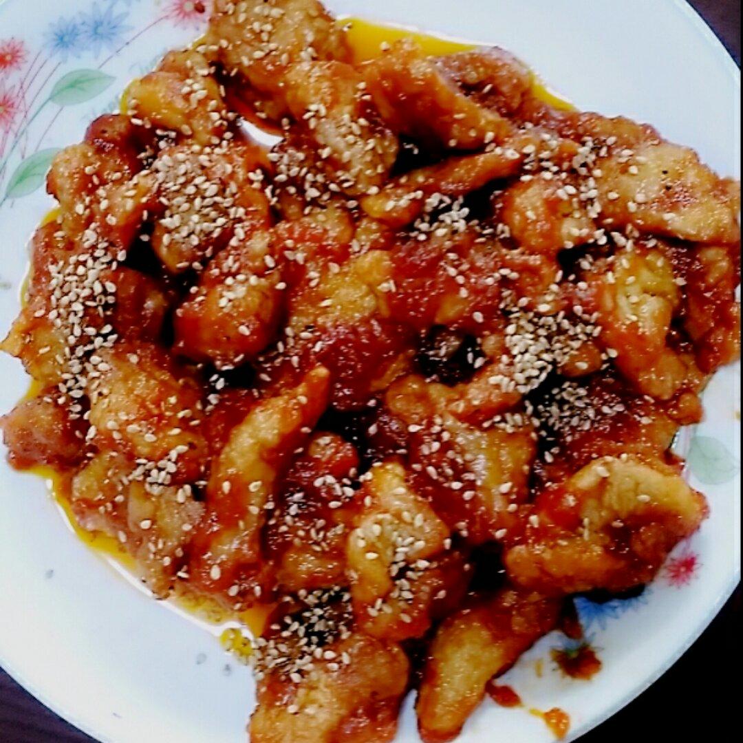 糖醋里脊Sweet & Sour Pork