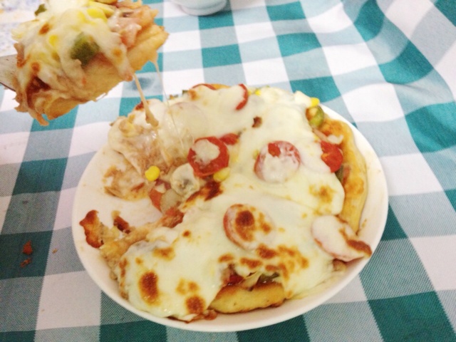 金枪鱼火腿pizza