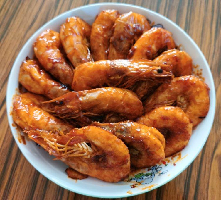 油焖大虾