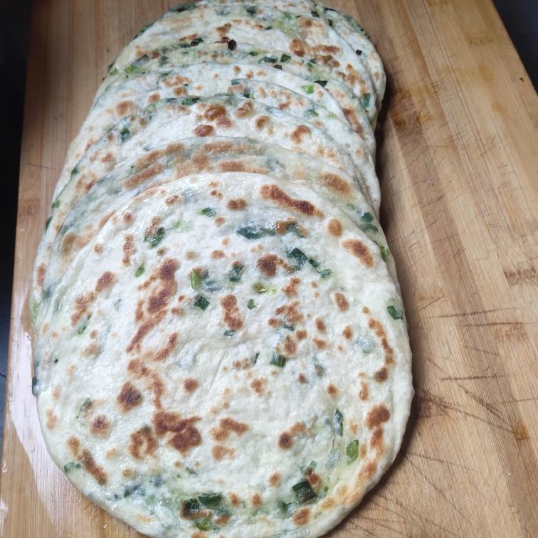 发面葱油饼（锅盔）