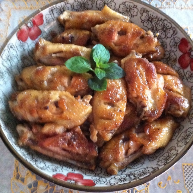 香辣炸鸡翅