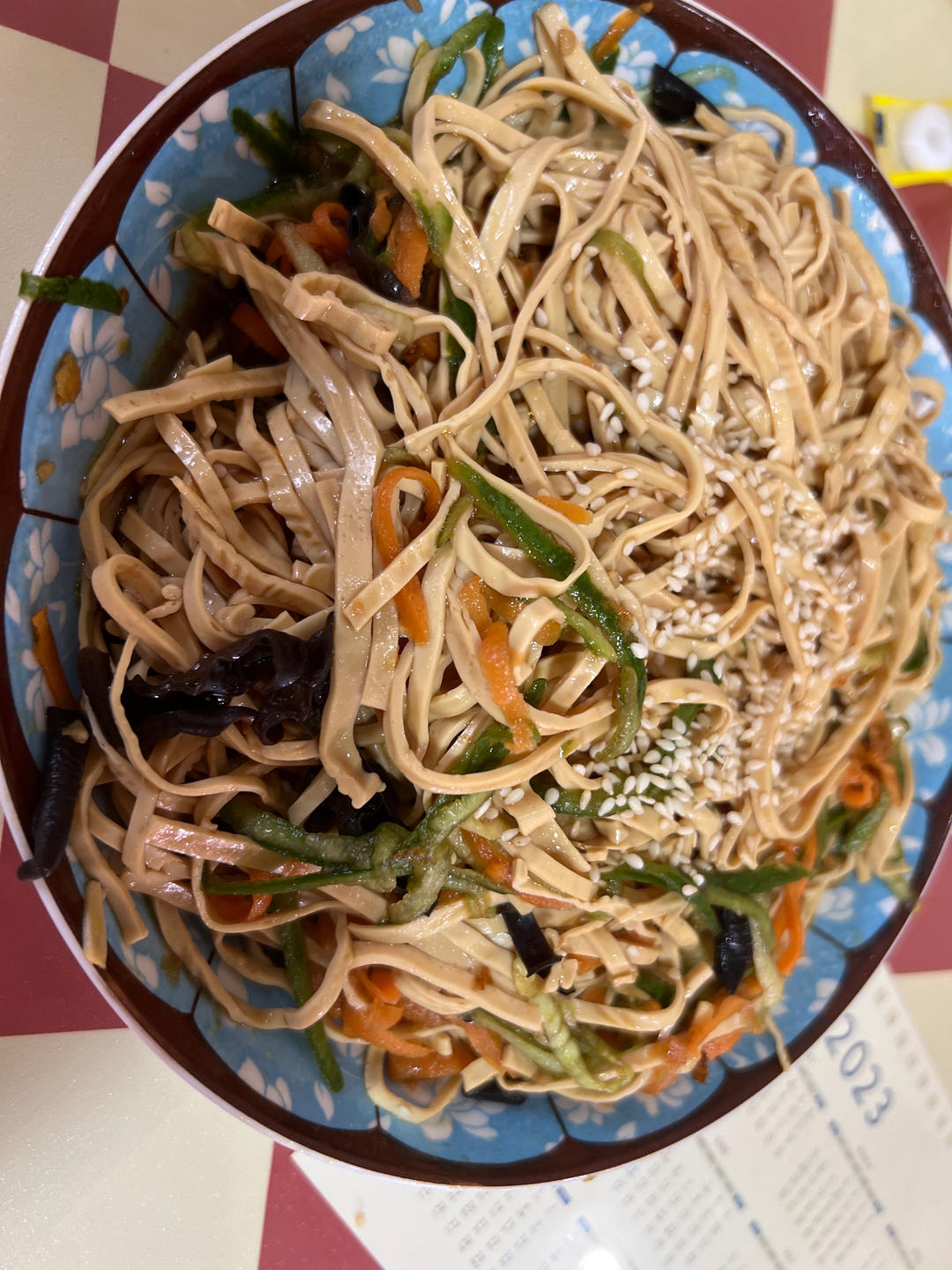 凉拌豆腐丝