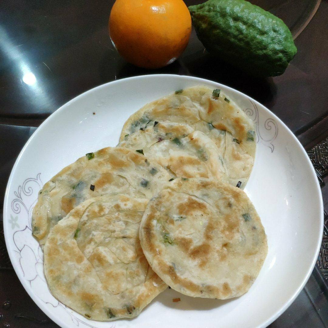 饺子皮版葱油饼