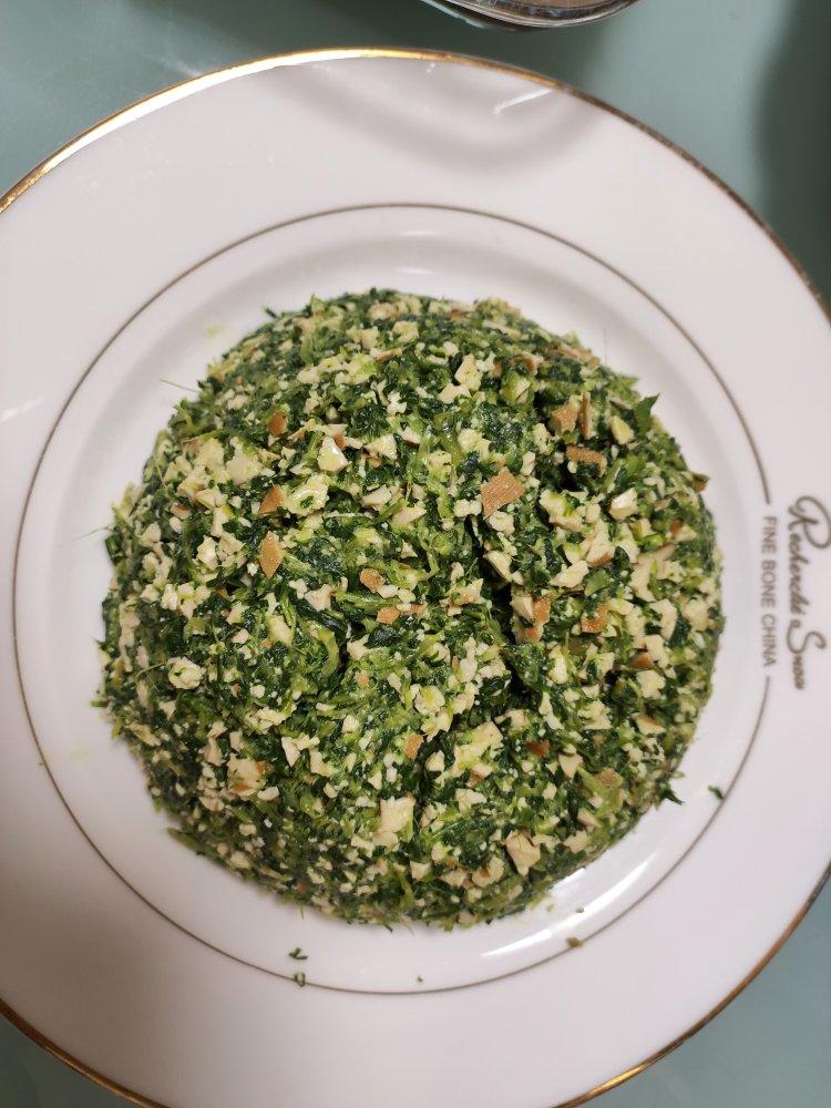 马兰头拌香干 小美版