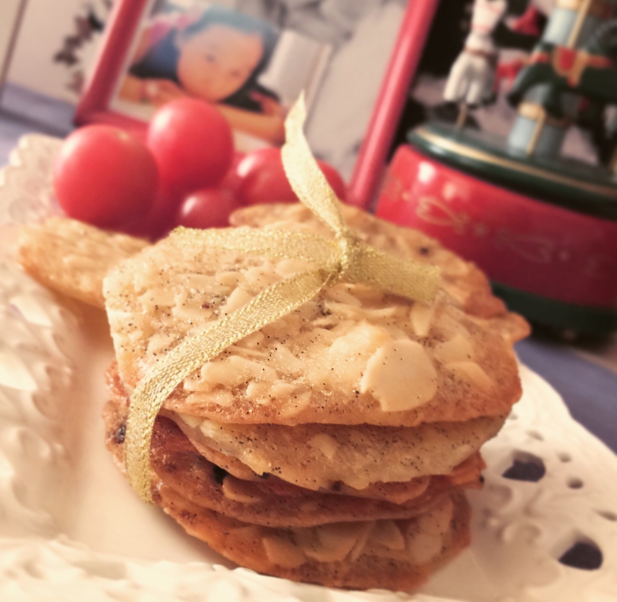 Pierre Herme的杏仁瓦片