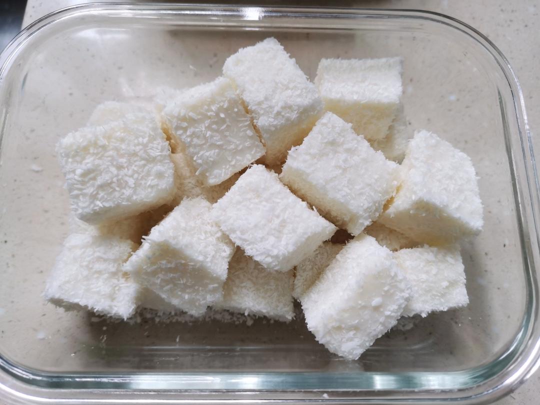 （只需4种材料)牛奶小方