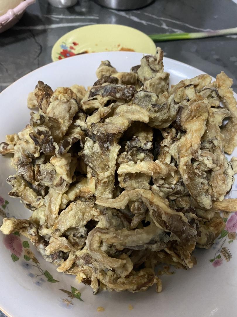 炸蘑菇