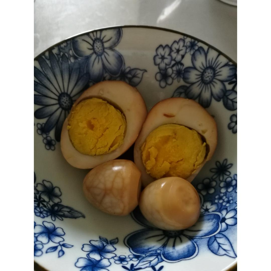 电饭煲煮五香茶叶蛋